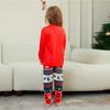 Christmas Parent Child Family Set Home Furnishings Christmas Pajamas Two Piece Set