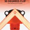 1/4/8pcs Carpenter's Right Angle Clamp Wooden Frame and Plank Fixer Carpenter's Corner Clamp 90 Degree Frame Clip Fixer//