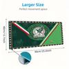 Mexico National Football Team Color Mouse Pad Large Gaming Table Cushion Non-slip Laptop Tablet Big Mousepad XXL Mat Mini PC Playmat With Lock edge