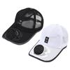 Mesh Summer Fan Sunhat Solar Solar Charging Fan Cap Dad Hat Fishing Hats  Male