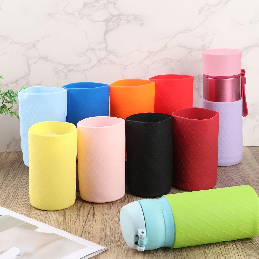 Outdoor Silicone Bottle Protective Bottom Sleeve Anti-Slip Boot for Bottle Water Bottle Cover