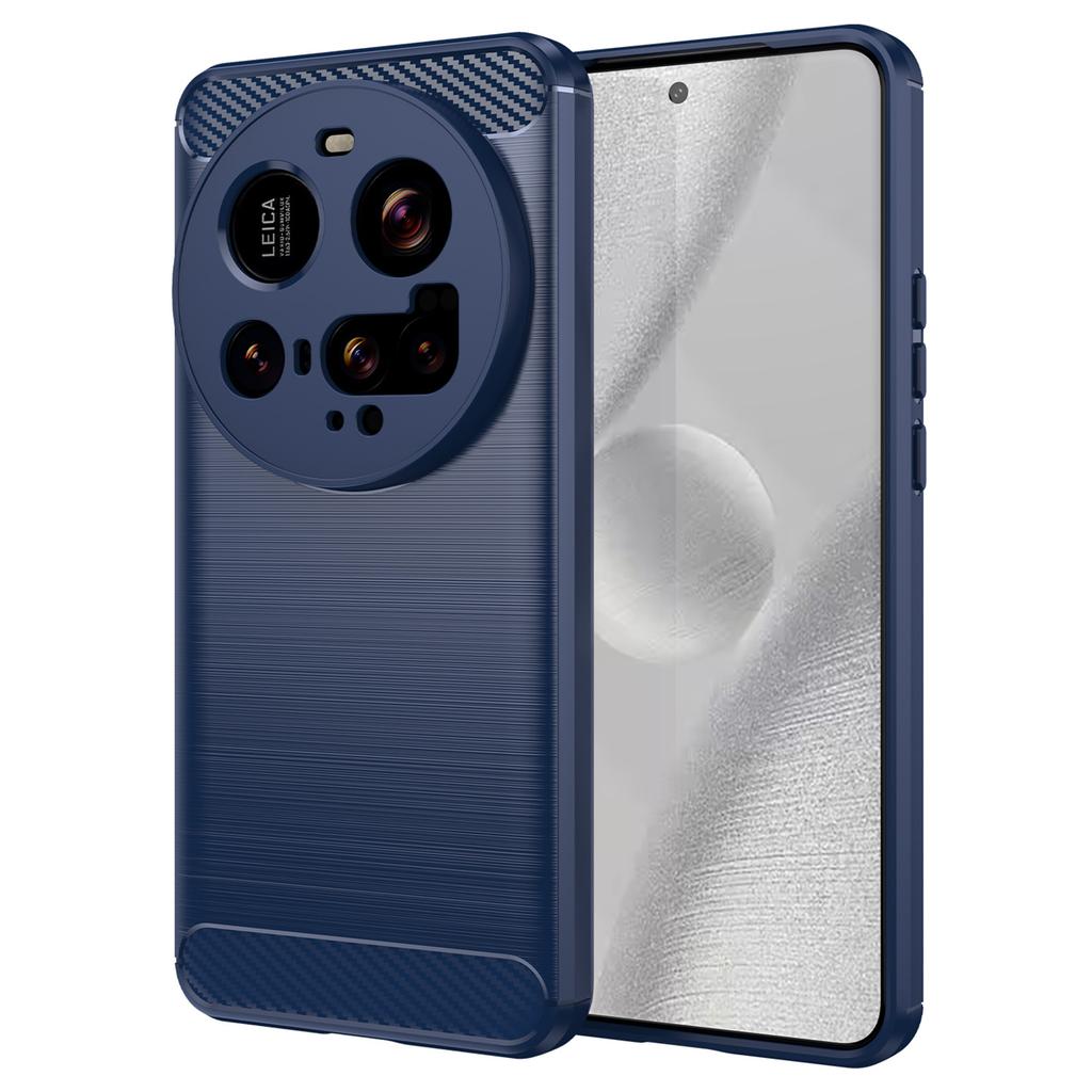 For Xiaomi 15 Ultra Case Protective Phone Cover Carbon Fiber Texture Brushed