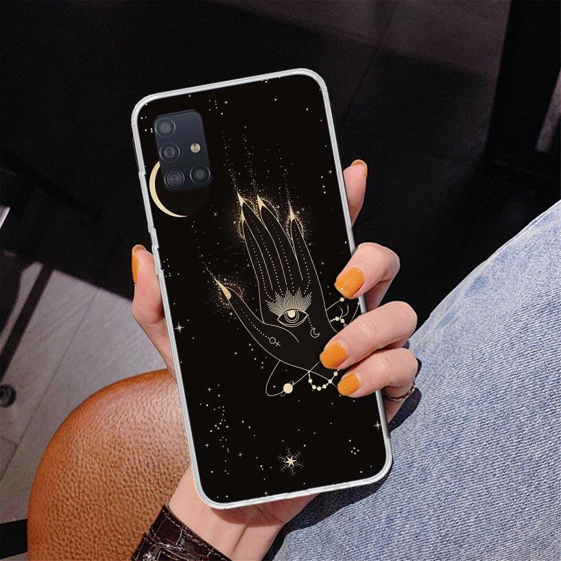 Чехол для телефона 'Тайна Луны Тотем Ведьмы' для Samsung Galaxy A52 A32 A22 A12 A51 A31 A50S A30S A20S A10S Note 20 Ultra 10 Plus S10 A7