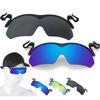 Adjustable Clip Cap Sports Sunglasses Clip On Hat Cycling Goggles  Outdoor Sports