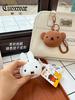 Kawaii Miffy Boris Silicone Coin Purse Cute Cartoon Mini Earphone Bag Pendant Coin Storage Bag Toy Gift for Gril