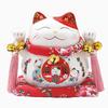 Lucky Cat Piggy Bank Good Increase Your Ceramic Interior Beckoning Cat Business Housewarming Opening Gift Ornament, Luck, Fortune, Goods, Ornament,