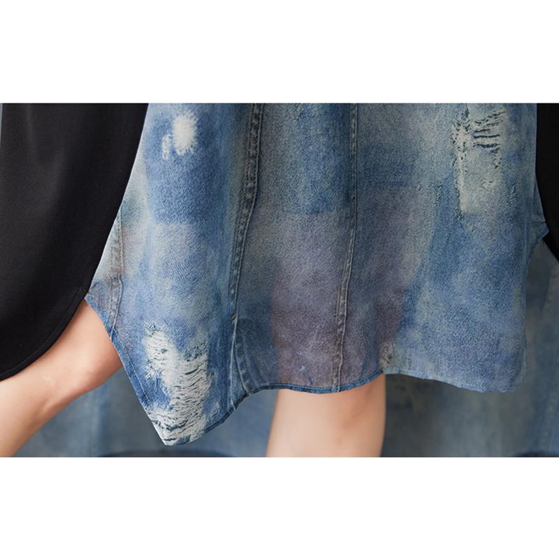 Xitao Винтажное платье пэчворк для женщин GJ1221