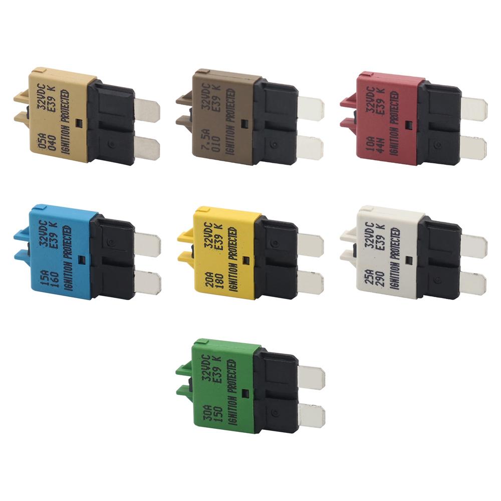 Ручной сброс Предохранители Ножевой Автоматический выключатель с держателем предохранителя Для автомобиля Лодки Грузовика Внедорожника