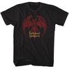 Hollywood Vampires Bat Logo Black Music Shirt