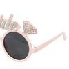 Bachelorette Sunglasses Bride Glasses Diamond Wine Glass Eyeglasses Party Decorations Supply for Womens Girls Gifts