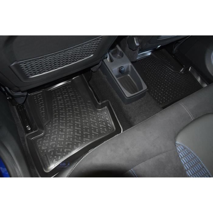 J&J AUTOMOTIVE | Tapis De Sol En Caoutchouc 3D Exclusive Pour Renault Captur 2014-2019