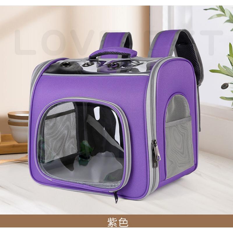 Сумка для домашних животных, новая модная портативная сумка для собак, большая вместимость, дышащий рюкзак для кошек, исходящая сумка для домашних животных