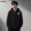 MARK FAIRWHALE Casual Unisex Cotton Zip-Up Hoodie