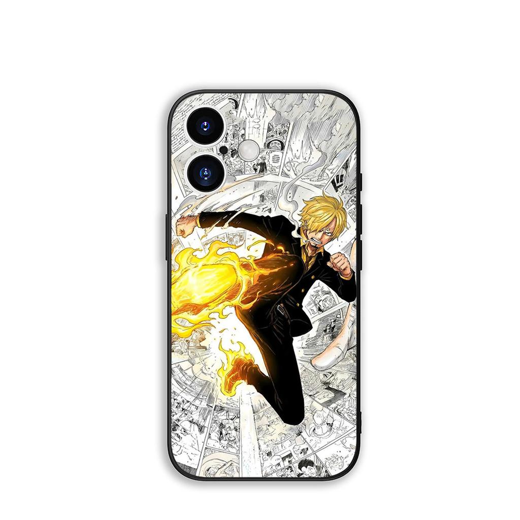 Phone Cover Comics Luffy Sanji One Piece Casing for Apple iPhone 17 16 11 Pro XS Max XR 6 7 8 Plus + 16E SE 2020 Air 5 8+ Case