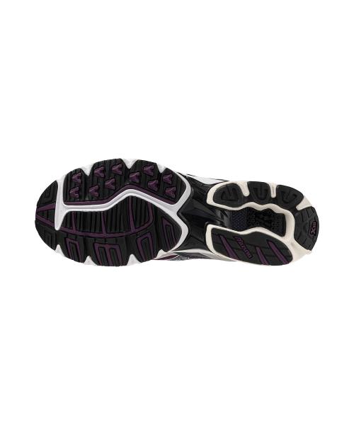 Mizuno Wave Rider 10 - Белый:Баритон Синий:Темно-фиолетовый D1GA210414 [Отправлено из Кореи] 100% Оригинал