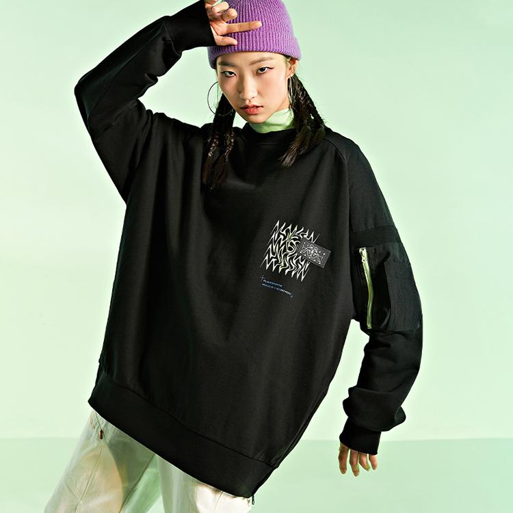 Kappa Sweatshirts Unisex Crew Neck Moderate Regular K0BY2WT05D