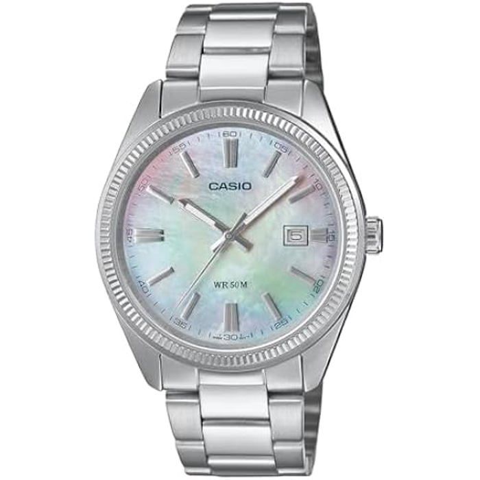 Montre - CASIO - MTP-1302DS-7AVDF - Argenté - Acier - Étanchéité 3 ATM