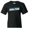 Jacksonville Bay Retro Repeat - Sport Football Youth T Shirt - Black