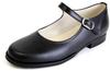 Формальные сделано из натуральной для легкого до см [Кидкор] обувь, Япония, кожа, дети, юниоры, девочки, носить, CO610, черный, 24.5