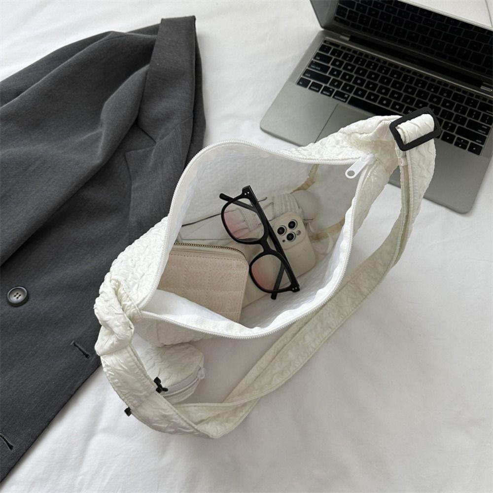 Кошельки Сумка через плечо Однотонная сумка-облако Модная сумка-тоут Женщины