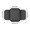 Car Armrest Cover PU Leather Waterproof Armrest Box Mat Center Console Mat Wear-Resistant Arm Rest Cushion Center Console