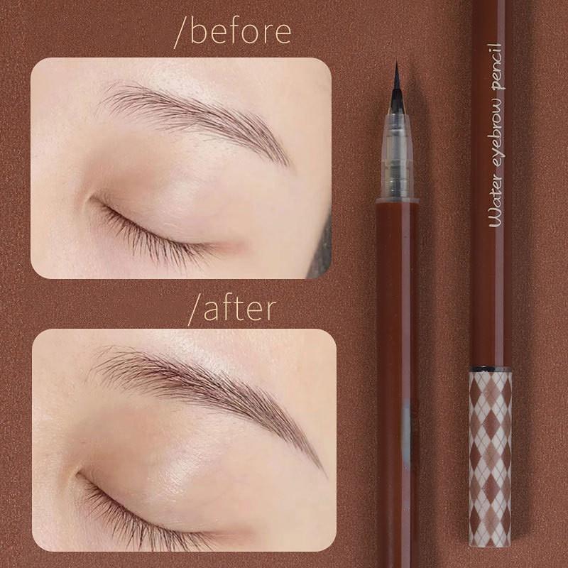 Super Thin Head 0.01mm Liquid Water Eyebrow Pencil Easy To Color Waterproof Anti-sweat Wild Eyebrow Pencil Makeup Beauty Tools