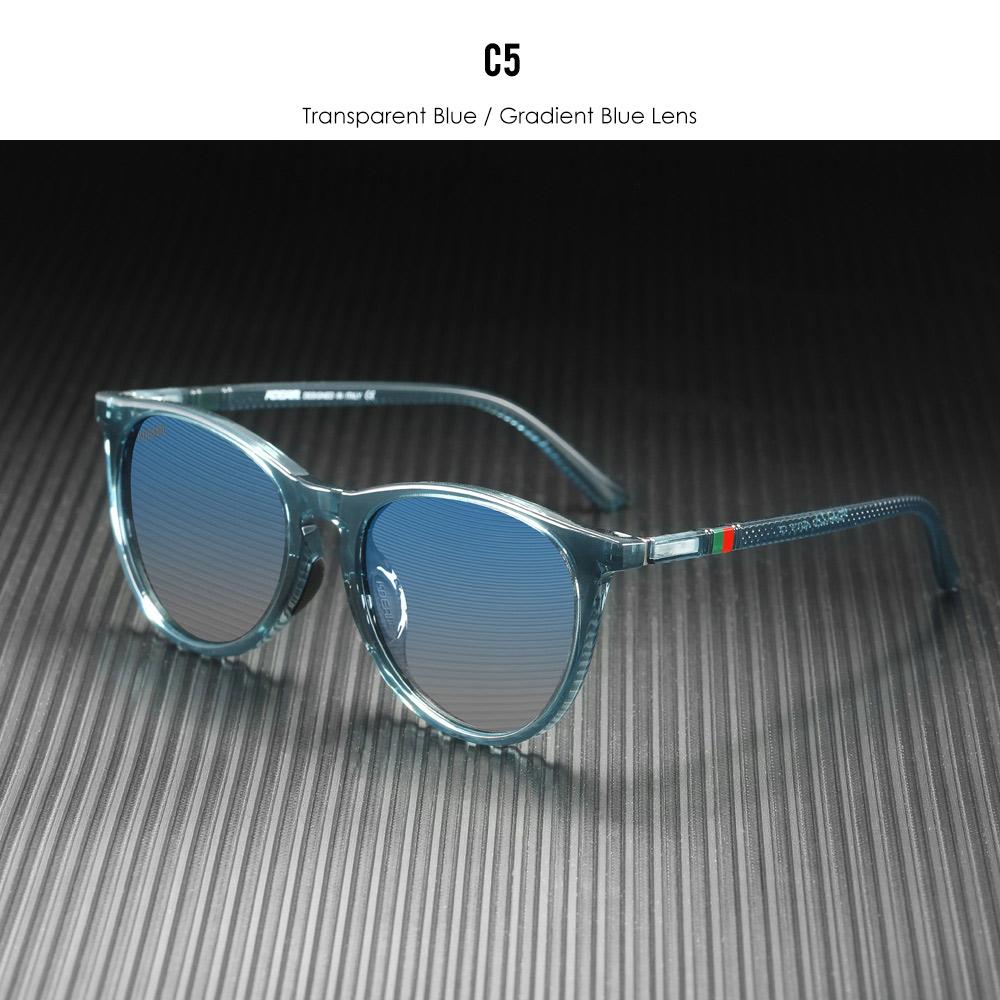 New KDEAM Brand Simple Stylish Design Vintage Men Polarized Sunglasses Fashion Women Oval Glasses Filter Reflected Light Eyewear