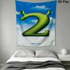 Shrek Ultimate Fantasy Adventure Tapestry Fashion Print Wallmounted Christmas Gift Atmospheric Background Cloth Homestay Soft Decoration Tapestry