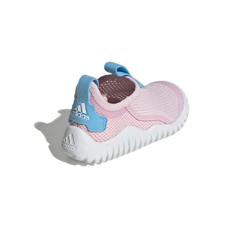 Adidas Rapidazen Fabric Comfortable Non-Slip Wear-Resistant Breathable Low-Top Running Shoes Pink Baby Sneaker GY9391