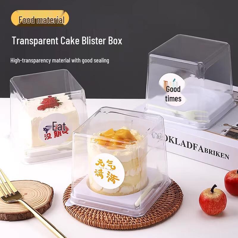 Mini Square Cake Packaging Boxes