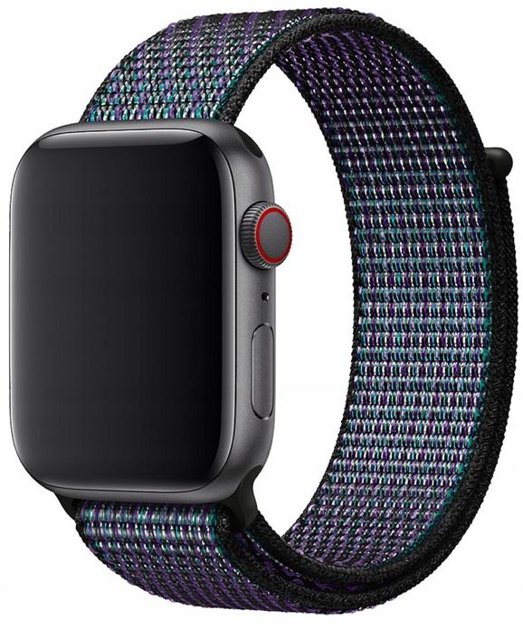Strap For Apple Watch 1/2/3/4/5/6/7/8/9/Se 38/40 Hyper Grape Material
