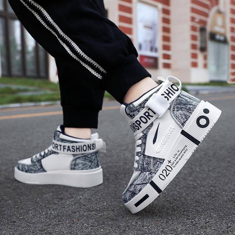 Новая детская универсальная спортивная обувь в стиле аниме Наруто, обувь для скейтборда с граффити, повседневная обувь, обувь для родителей и детей