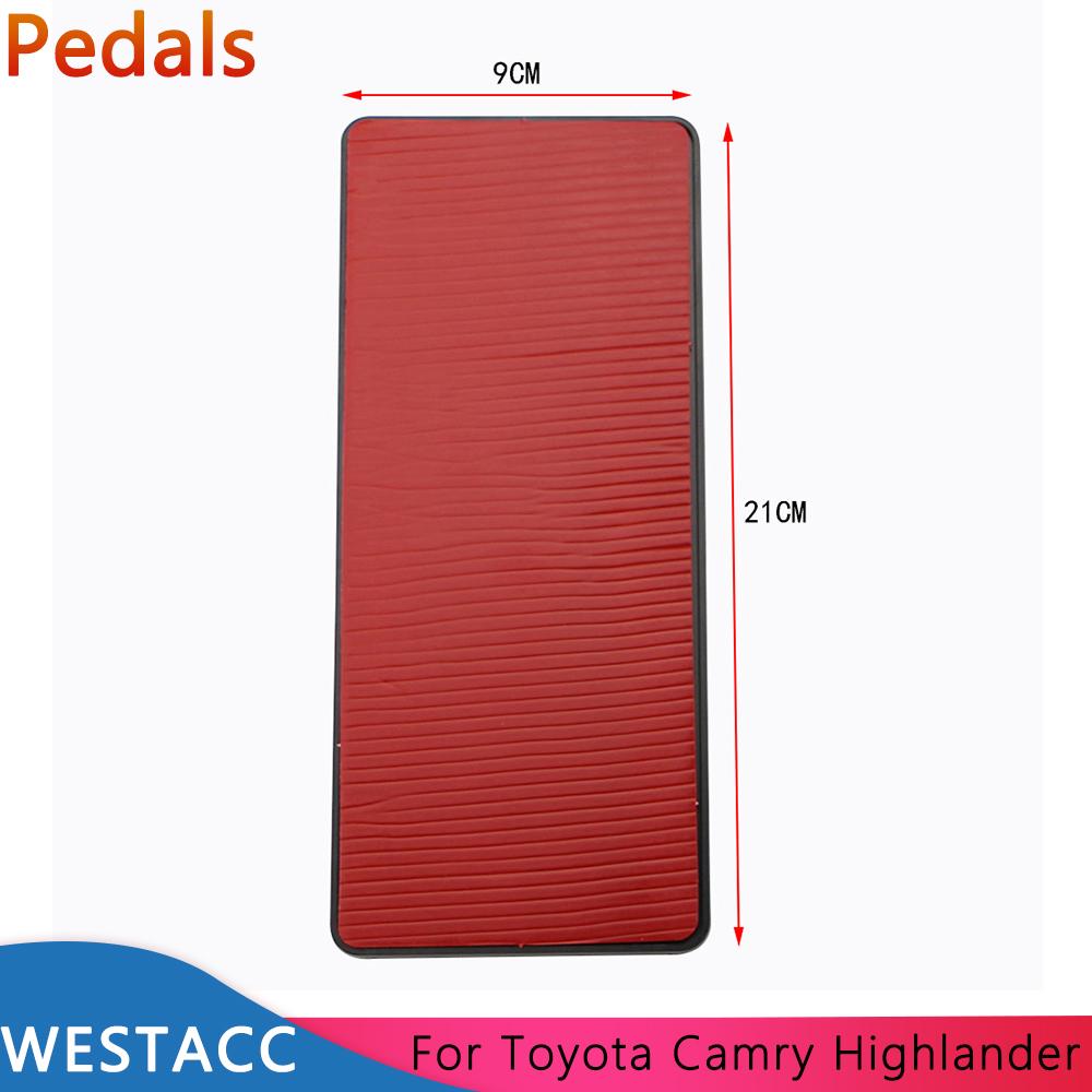 Автомобильные педали для Toyota Camry 2012-2017 Fortuner Highlander 2008-2013 Land Cruiser 2004-2013 крышка подставки для педали газа