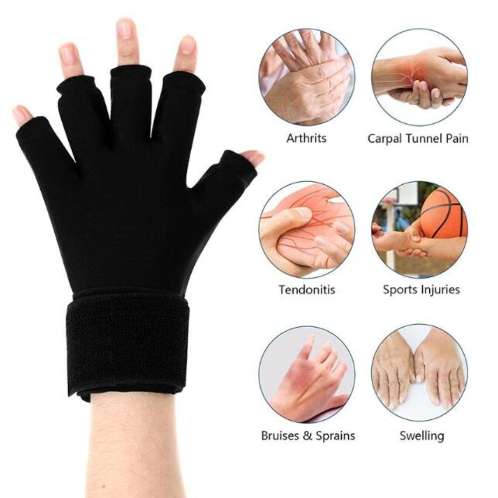 For Tendinitis Carpal Tunnel Finger Arthritis Compression Ice Glove  Women Men
