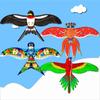 Cartoon Fishing Rod Kites Lightweight Flying Kites Funny Long Tail Kites  Kids Gift
