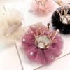 Korean Princess Hair Clip: Sparkling Rhinestone Non-Damaging Sequin Hair Accessory for Girls