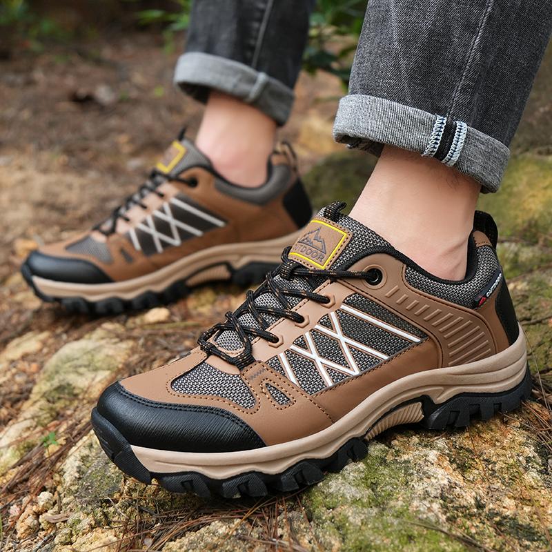 40-46 Men's Plus Size Anti Slip Wear-resistant Fashionable and Casual Outdoor Hiking Shoes Hiking Shoes
