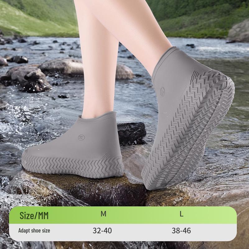 Прочные водонепроницаемые латексные бахилы для путешествий на открытом воздухе