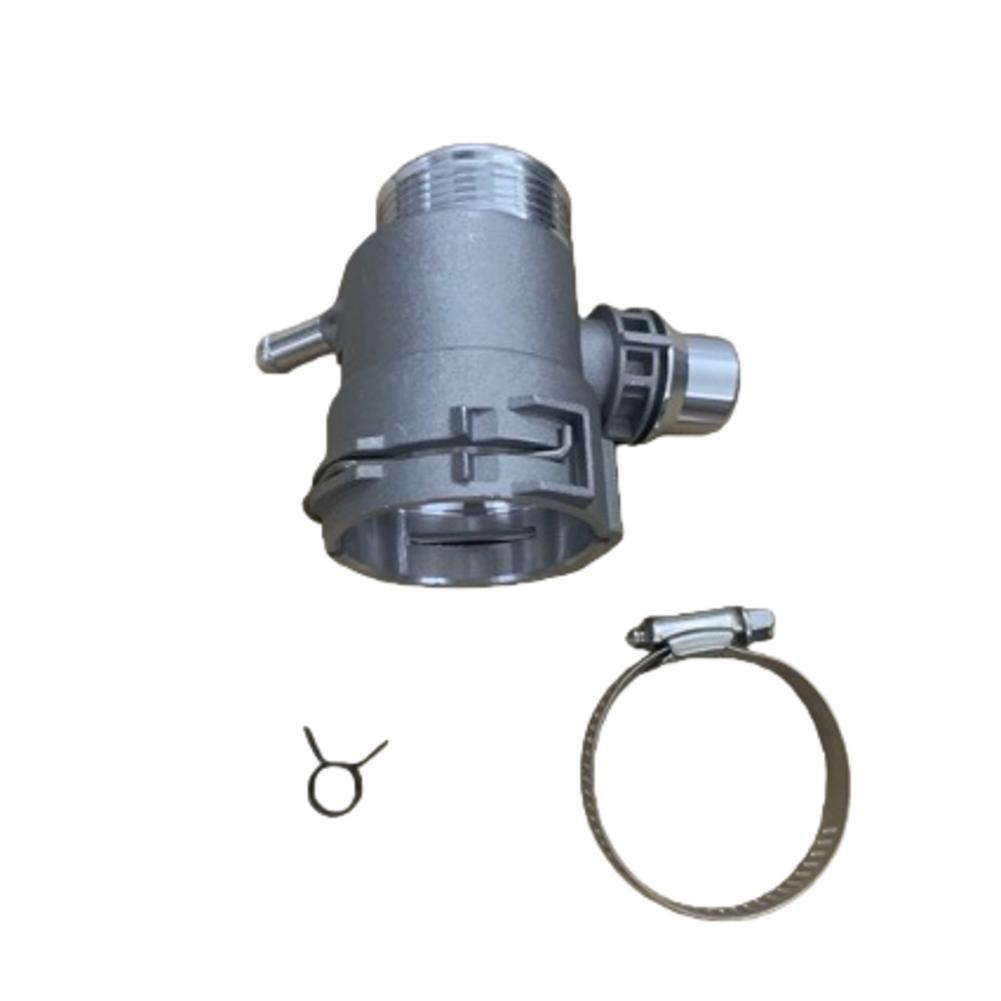 Обслуживание системы охлаждения двигателя Как показано на рисунке Соединитель бачка Фитинг для охлаждающей жидкости Алюминиевый сплав Быстрая установка