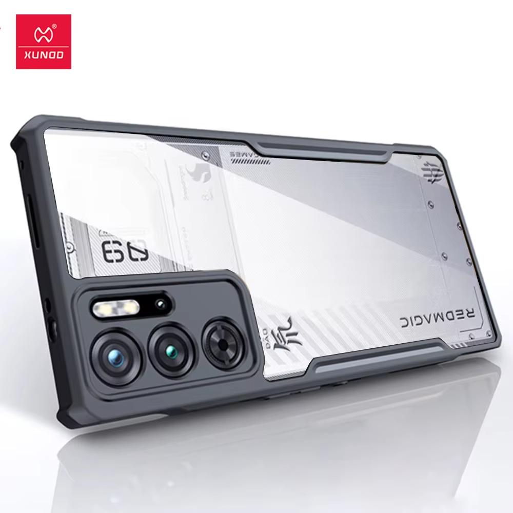 Для ZTE nubia RedMagic 9 9S Pro Plus Pro+ Чехол XUNDD Подушка безопасности Противоударный Бампер Защитные Чехлы Прозрачная Накладка на Телефон Роскошный Корпус