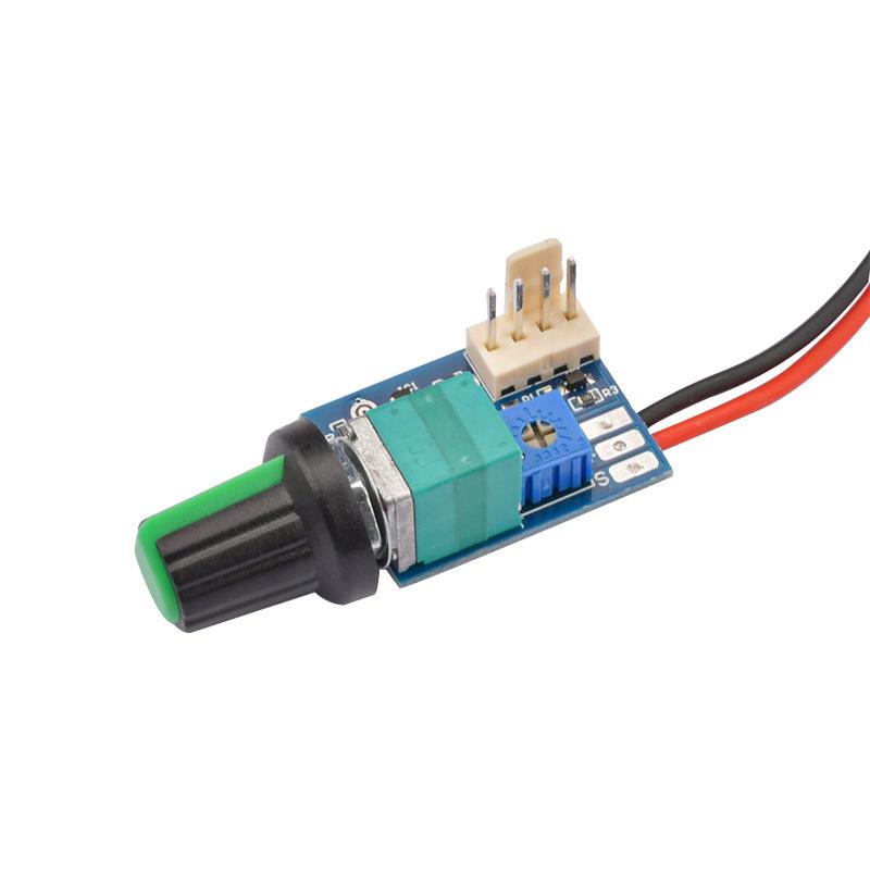 1Pcs Dc-Dc 4.5V-35V Adjustable Speed Regulator Control Governor Switch Mini 3A Pwm 12V Dc Motor Speed Controller Module