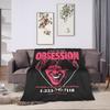 Obsession Пледы Качество Супер Мягкий Плед Осень Декоративный Уличный Забавный Покрывало