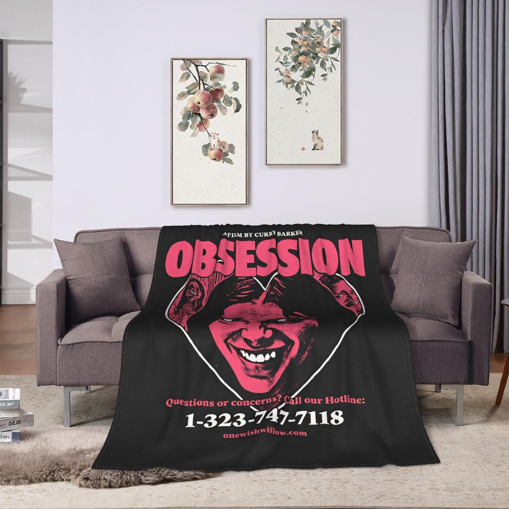 Obsession Пледы Качество Супер Мягкий Плед Осень Декоративный Уличный Забавный Покрывало