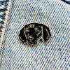 New Enamel Pin Labrador Dog Pet Connector Gift Birthday 1 Piece