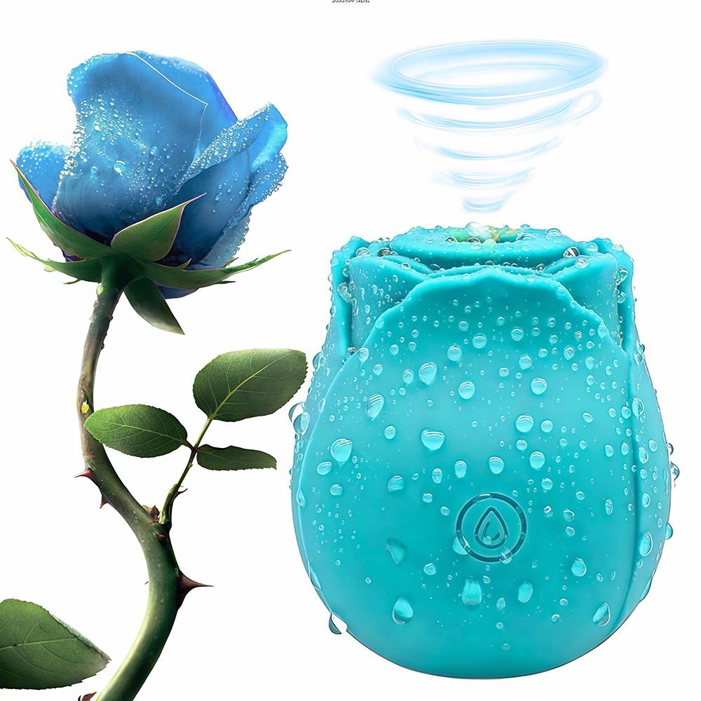 Sucking Vibrator Rose Sex Toy for Women 10 Speed Vibrator Automatic Adult Sex Toy Tongue Licking Rose Flower Vibrator Massager