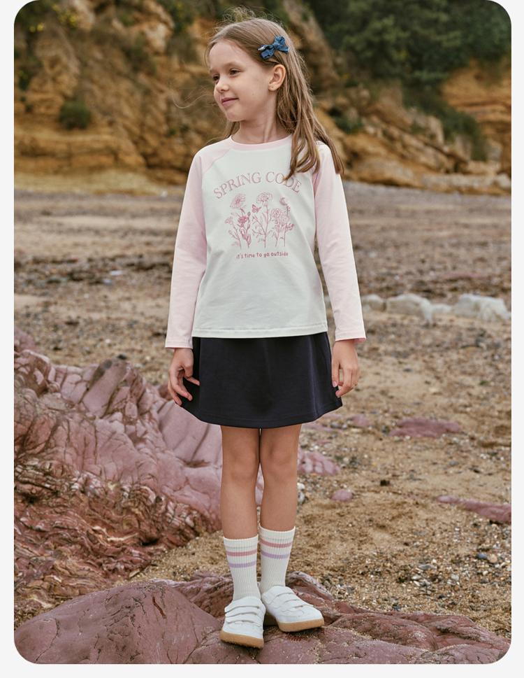 David Bella Girls' Long-Sleeved T-Shirt