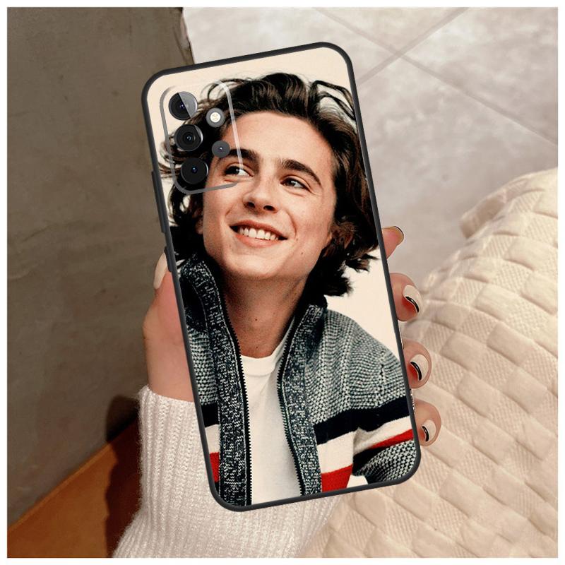 Чехол Timothee Chalamet для Samsung Galaxy A13 A33 A53 A34 A54 A14 A15 A16 A26 A36 A56 A12 A32 A52 A06 A35 A55