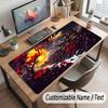 Mountain Landscape Theme Customized Mouse Pad Personalized Print Name Text Desk Mat For Home Office Table Decor