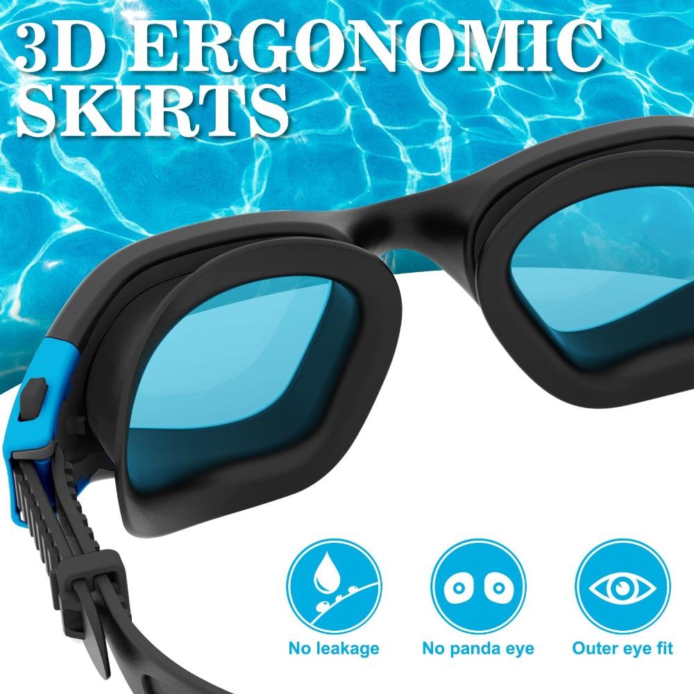 Underwater Goggles Professional Swimming Glasses Non-leakage Anti-fog Diving Anti-UV High-definition Plating Swimming Glasses