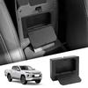 Для Mitsubishi L200/Triton 2024 2025 Подлокотник центральной консоли Скрытый ящик для хранения Органайзер Аксессуары Упорядочивание Черный
